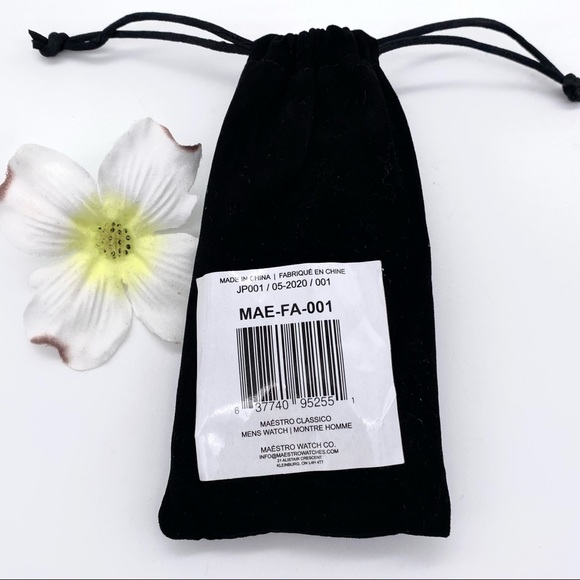 NWT Maison Maéstro The Classico Men's Watch - Picture 9 of 10